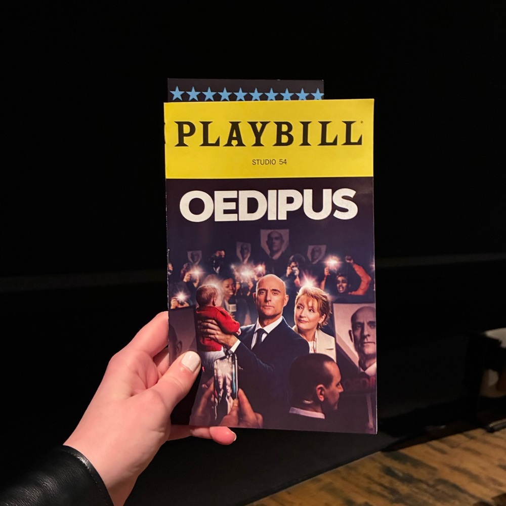 Oedipus broadway playbill